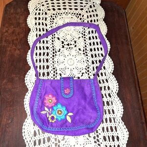 Koala Kids Cross Over Bag, Faux Suede, RN#63791